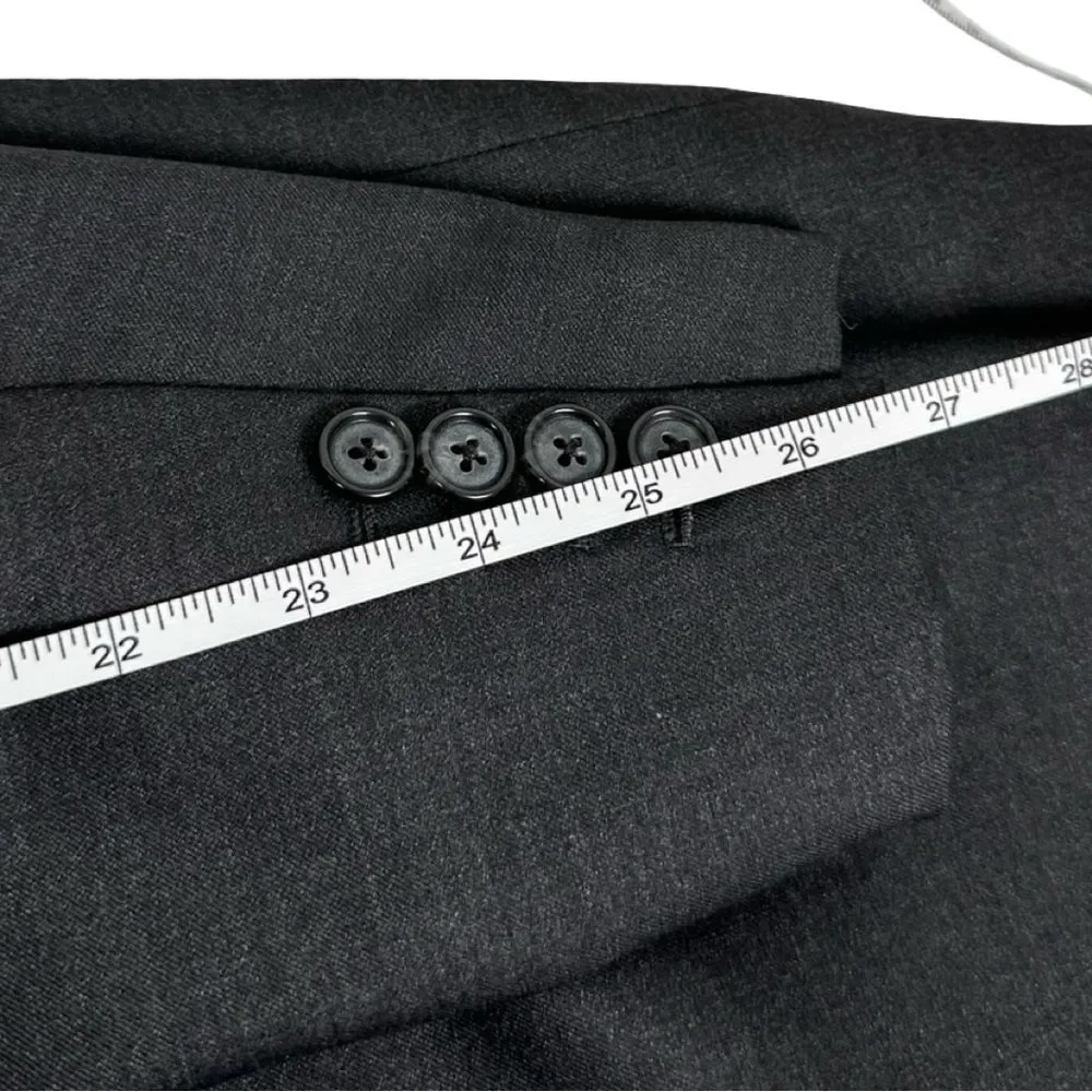 Ying Tai Loro Piana Tasmanian Super 130s Wool Sport Coat Blazer Men’s Size 48L